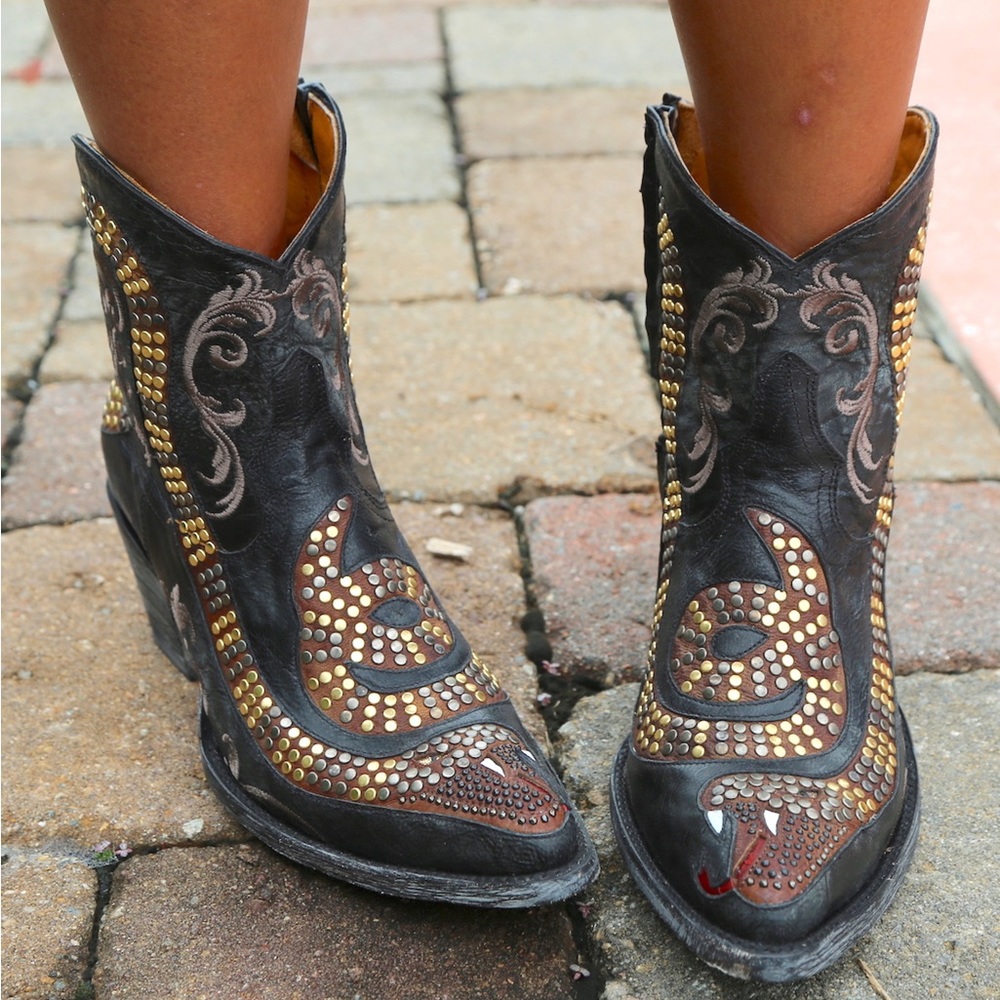 Old Gringo Snake Zipper Boots